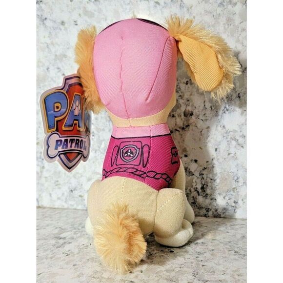 Nickelodeon Paw Patrol 9" Skye Plush Toy Sitting Spin‎ Master 2018 NWT - Picture 3 of 8